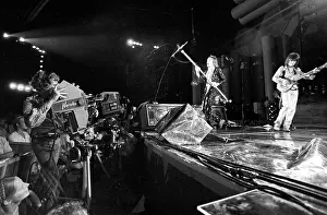 Rod Stewart Prints: The Faces Live At The Hollywood Bowl