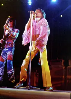 Rod Stewart Prints: The Faces Perform In Los Angeles