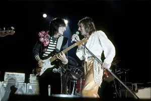 Rod Stewart Prints: The Faces Performing