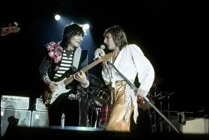 Rod Stewart Prints: The Faces Performing