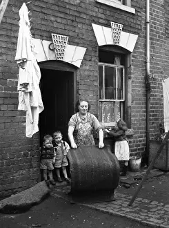 Washing Line Prints: Factory Housing