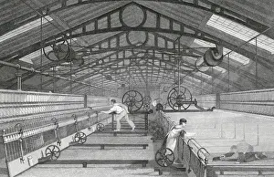 Difficult Prints: Factory Workers Operating Machines