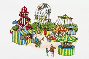 Images Dated 1st February 2008: Fairground