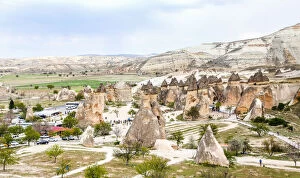 Images Dated 15th April 2014: Fairy Chimneys in Pasabag, Goreme, Cappadocia, Turkey