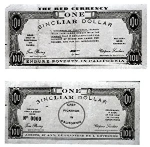 Candidate Prints: Fake Sinclair Dollars
