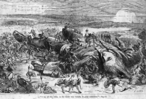 Uncover the past, frame the future with timeless illustrations: Fallen Giant