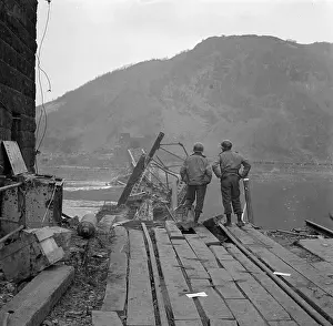 Remagen Prints: Fallen Ludendorff Bridge