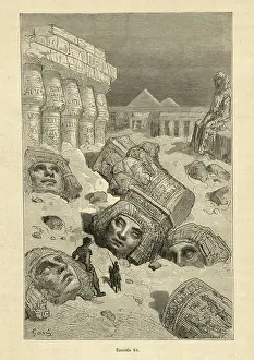 Among the fallen ruins of an ancient civilization, Orlando Furioso