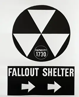 Shelter Prints: Fallout Shelter Sign