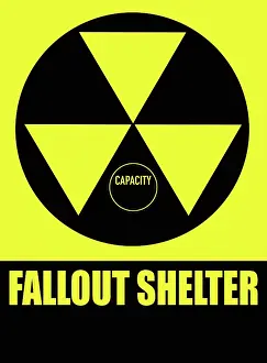 Defense Prints: Fallout Shelter Sign