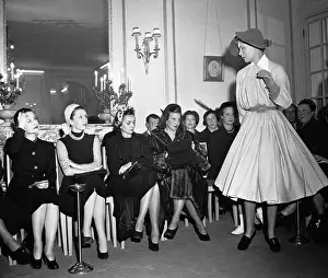 Opulence Prints: Famed Audience at the Jacque Fath Fashion Show
