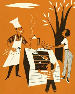 Burger Prints: Family BBQ