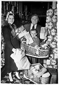 Prosperity Prints: Family Buying Groceries