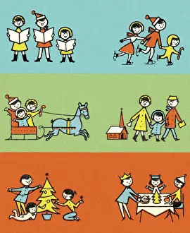 Sleigh Prints: Family Christmas Activities