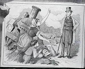 Loss Prints: Family Crying Over Bank Explosion