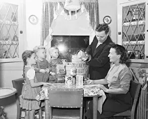 Groceries Prints: Family Inventory of Groceries