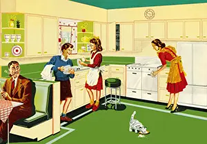 Family in the Kitchen