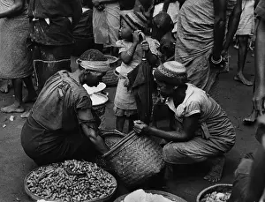 Rhodesian Prints: Family At Market