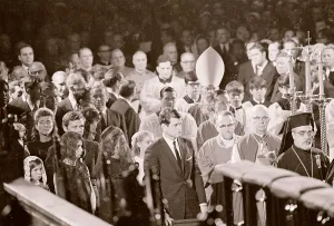 Mass Prints: Family of Robert F. Kennedy Attending Requiem Mass