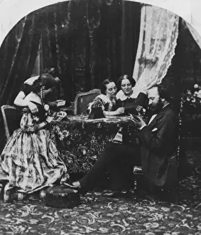 Stereoscopic Prints: Family Snaps