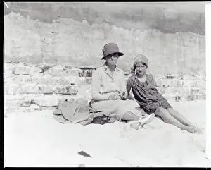 Banking Prints: Famous Banker's Wife and Daughter Wintering in Florida