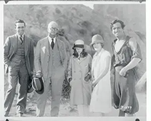 Famous Friends Posing for Camera