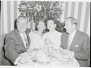 Famous Hollywood Couples at the El Morocco Club