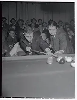 Famous Pool Players in Action