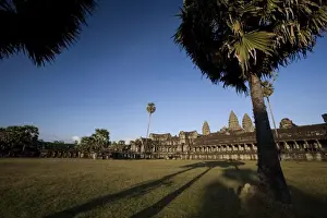 The most famous temple of Angkor Wat, Angkor, Cambodia