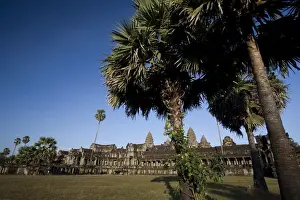 The most famous temple of Angkor Wat, Angkor, Cambodia