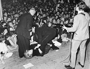 Songwriter Prints: Fan Faints as John Lennon Sings