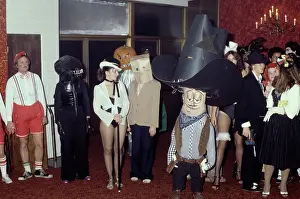 Huty27105 Prints: Fancy Dress Partygoers