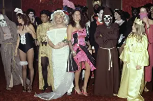 Huty27105 Prints: Fancy Dress Partygoers