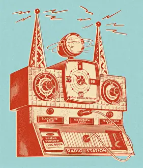 Single Objec Prints: Fancy Radio