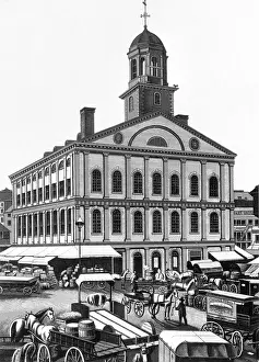 Commerce Prints: Faneuil Hall