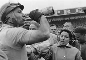 Argentinian Prints: Fangio Win