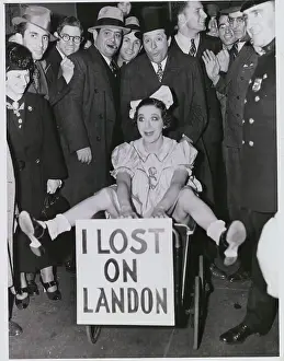 Fanny Brice Paying Off Lost Bet