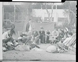 Fans Waiting to Purchase Tickets