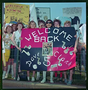 Fans Welcoming Dave Clark Five