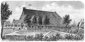 Ranch Prints: Farm house Holstein (Northern Germany)