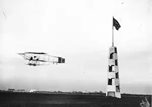 Airfield Prints: Farman Bi-plane