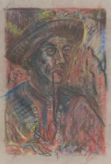 Art Gallery Prints: Farmer With A Pipe