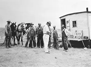 Pierre Prints: Farmers Meeting for WPA Drought Project