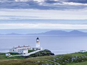 Faro with the light ignited in the Isle of Skye