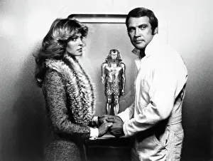 Television Set Prints: Farrah Fawcett and Lee Majors in The Six Million Dollar Man