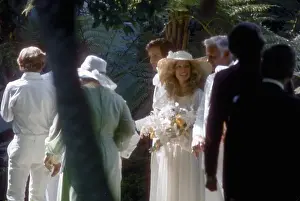 Farrah Fawcett And Lee Majors Wedding
