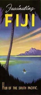 Brochure Prints: Fascinating Fiji, Hub of the South Pacific