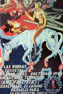 T1671881 Prints: The Fascist Hordes Are Trying To Invade Our Land