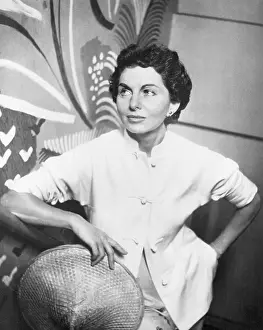 Conical Hat Prints: Fashion Designer Bonnie Cashin