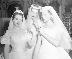 Fashion Design Prints: Fashion Models in Bridal Fashion Show